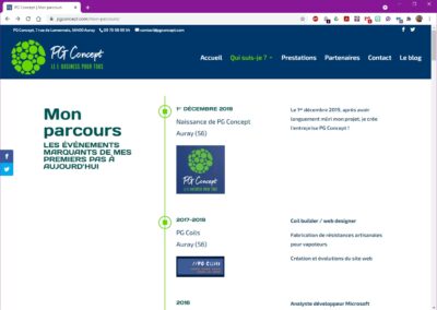 PG Concept - Parcours