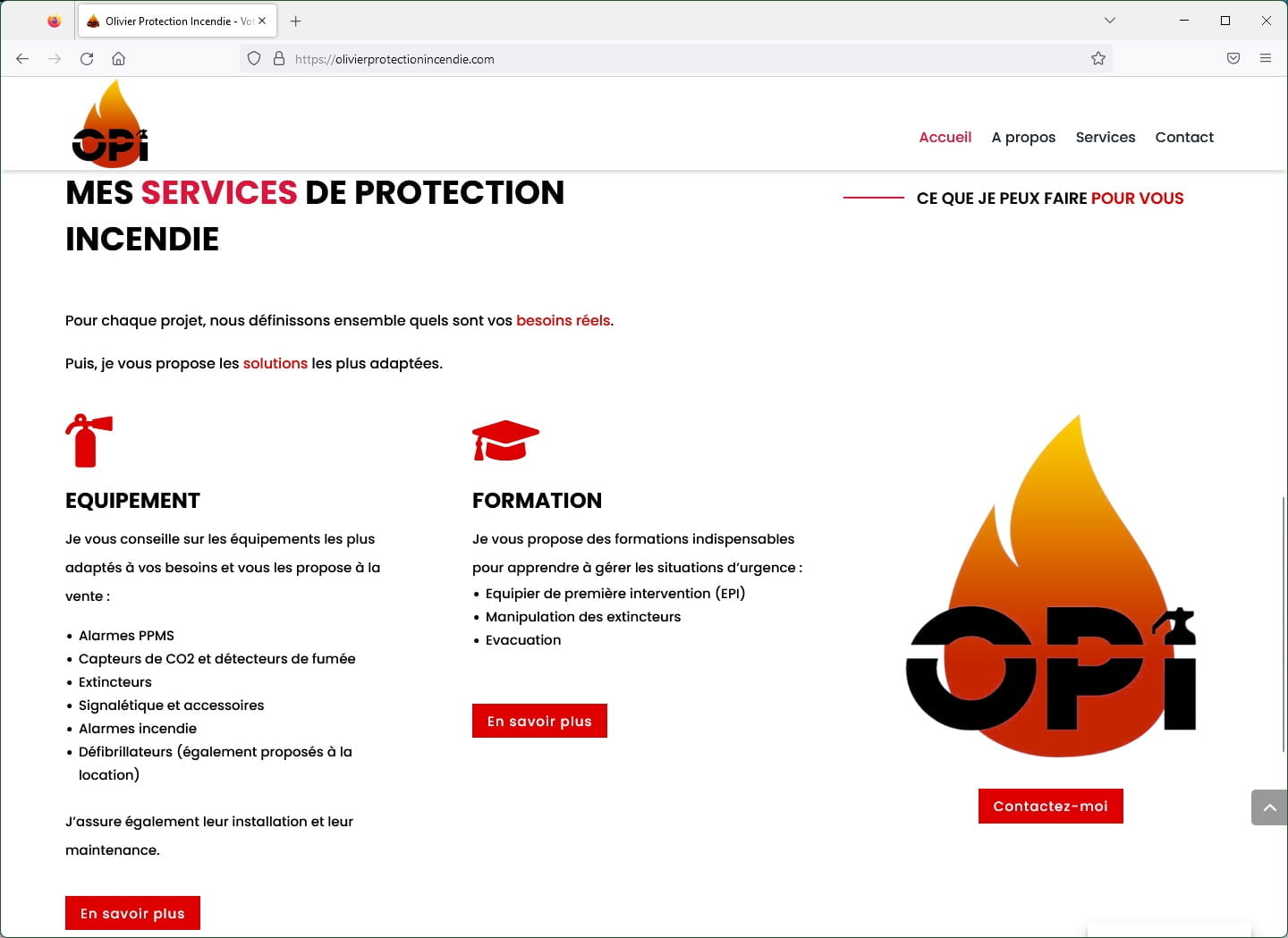 OPI - Accueil
