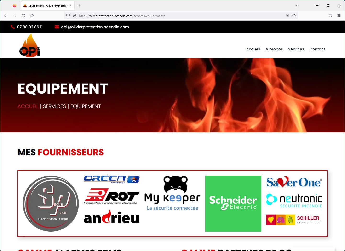 OPI - Equipement