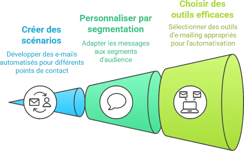 Les meilleures stratégies marketing pour développer votre e-commerce en 2025 4 Automatiser l'email marketing - PG Concept