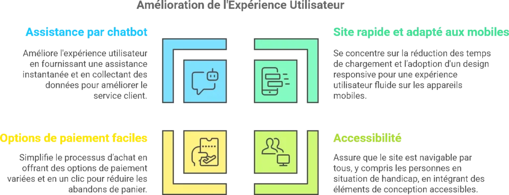 Les meilleures stratégies marketing pour développer votre e-commerce en 2025 7 Optimisation de l'UX - PG Concept