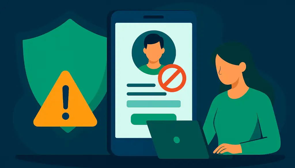 Brouteurs et réseaux sociaux : Comment repérer les escrocs et protéger son entreprise 4 Réagir face aux brouteurs sur les réseaux sociaux - PG Concept
