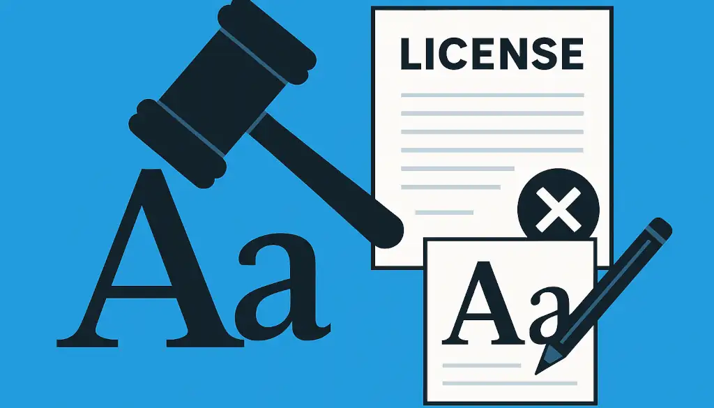 Droits d'auteur : les typographies