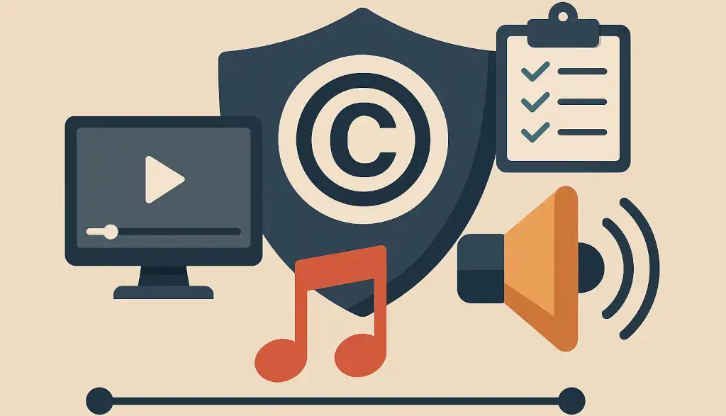 Droits d'auteur : les vidéos et musiques - PG Concept