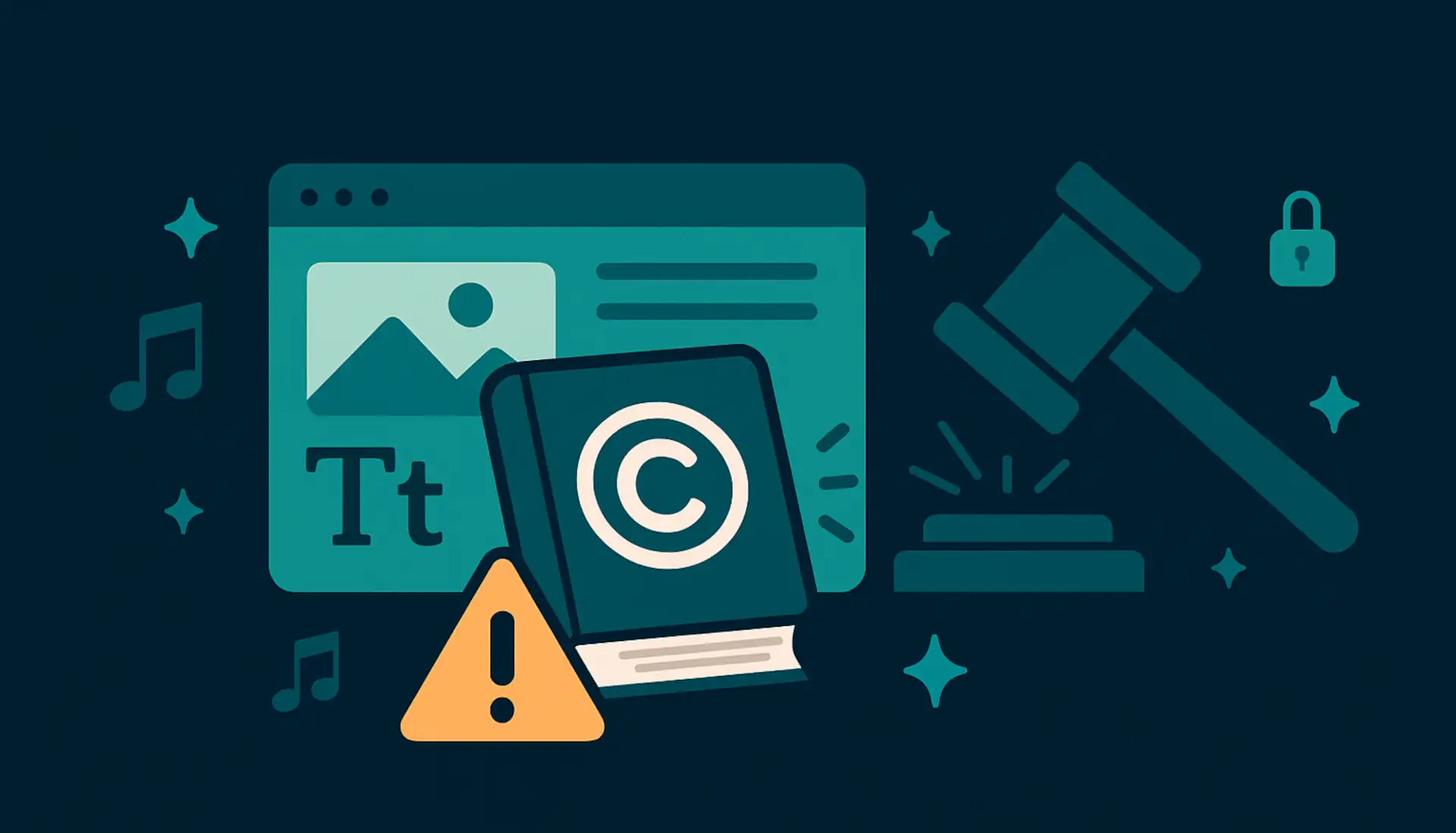 Droits d'auteur et site web - PG Concept