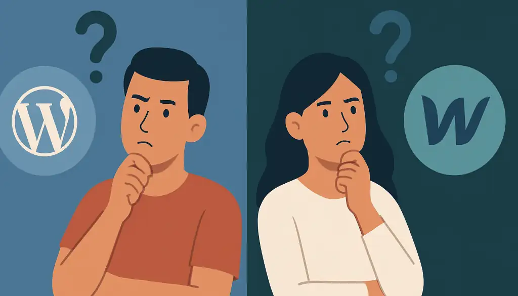 WordPress ou Webflow ? - PG Concept