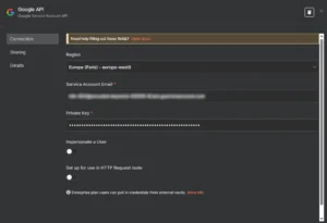 Automatisation n8n : Google Service Account - PG Concept