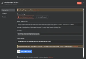 Automatisation n8n : Google OAuth2 - PG Concept