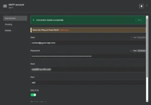 Automatisation n8n : Configuration SMTP - PG Concept