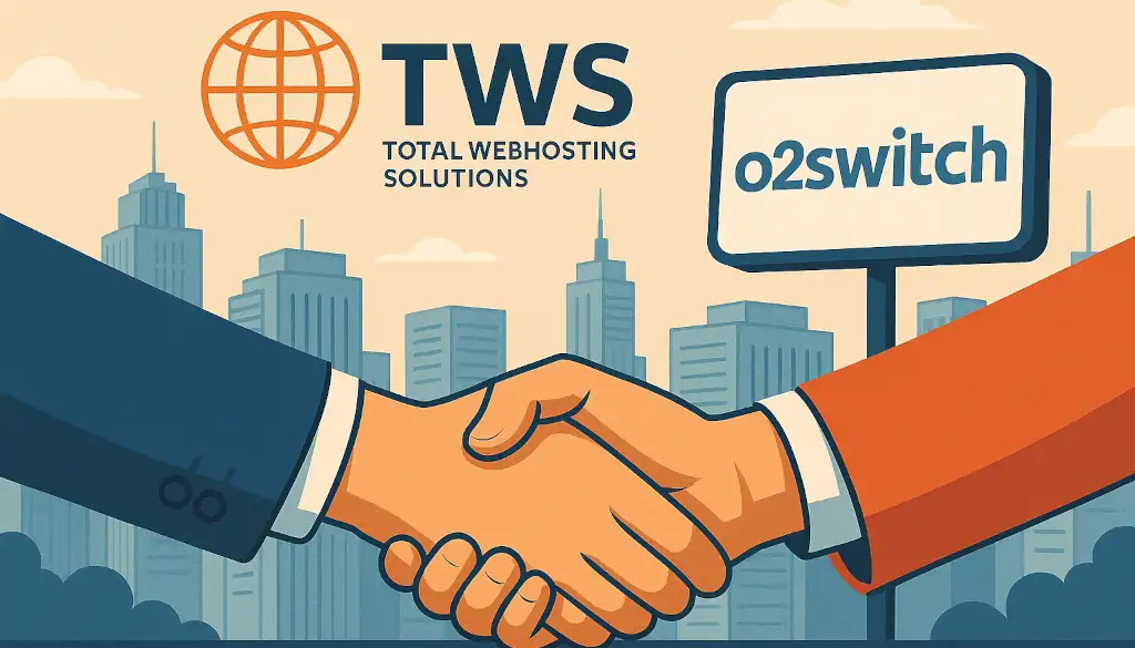 Rachat de o2switch par TWS - PG Concept