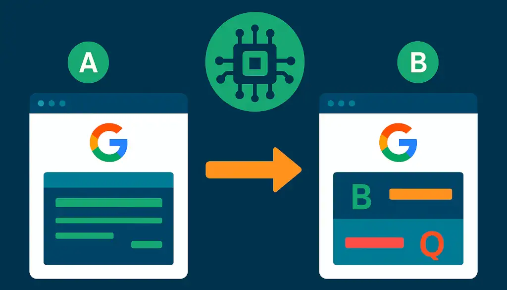 Les tests A/B de l'algorithme Google - PG Concept