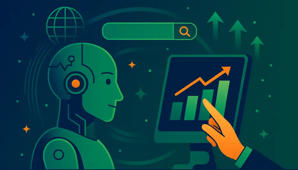 Comment SEO et IA peuvent booster votre visibilité 8 Tendances à venir et conseils pour anticiper les évolutions SEO et IA - PG Concept