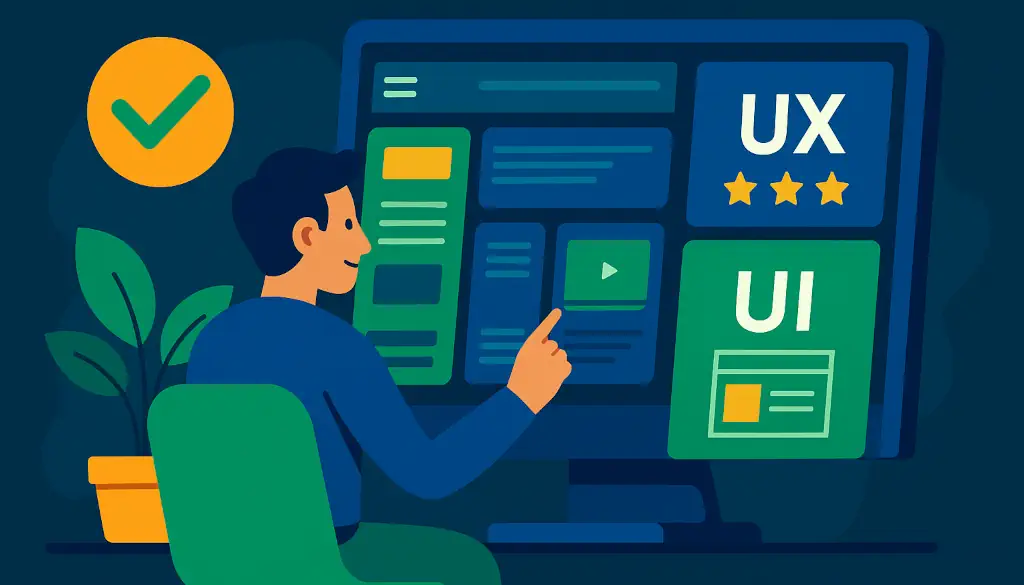 UX/UI d'un site WordPress - PG Concept