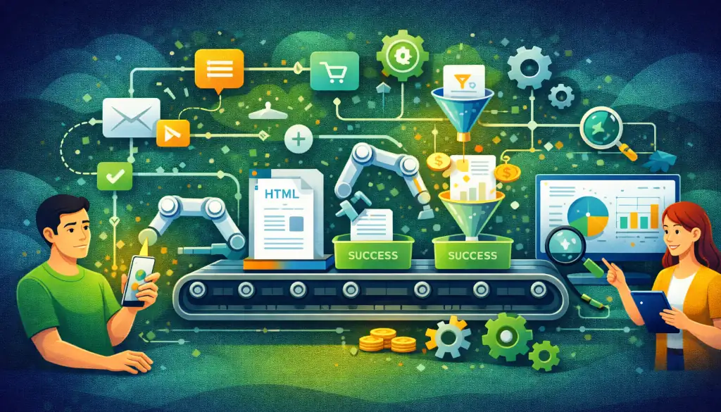 Bilan web 2025 : ce qui a vraiment compté (et ce qu’on peut oublier) 5 Bilan web 2025 : automatisations - PG Concept