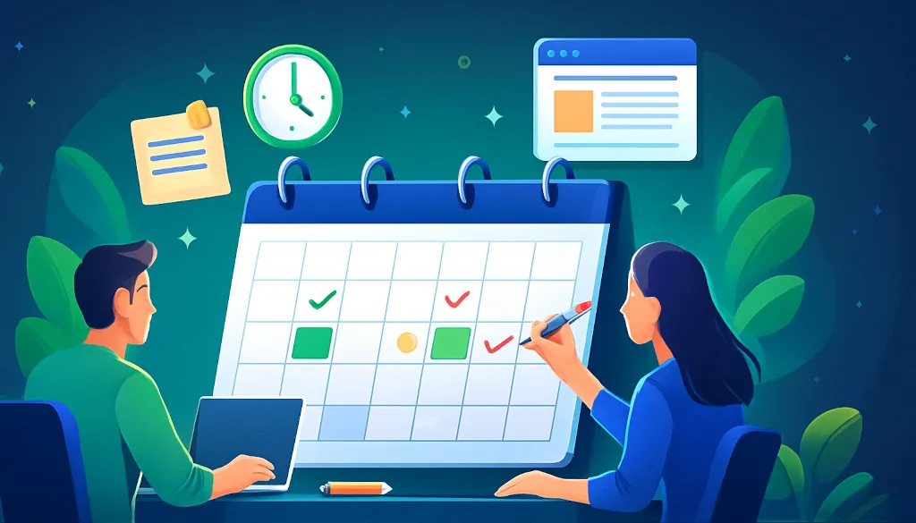 Qu'est-ce qu'un calendrier éditorial - PG Concept