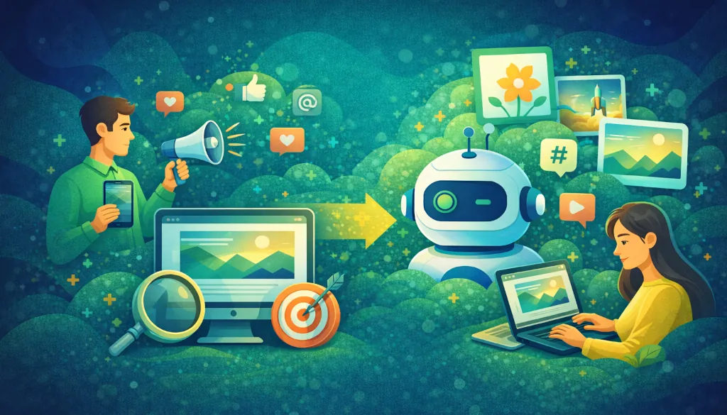 Créer des images avec l’IA : comprendre, choisir et utiliser les bons outils 5 Usages des images créées par IA - PG Concept
