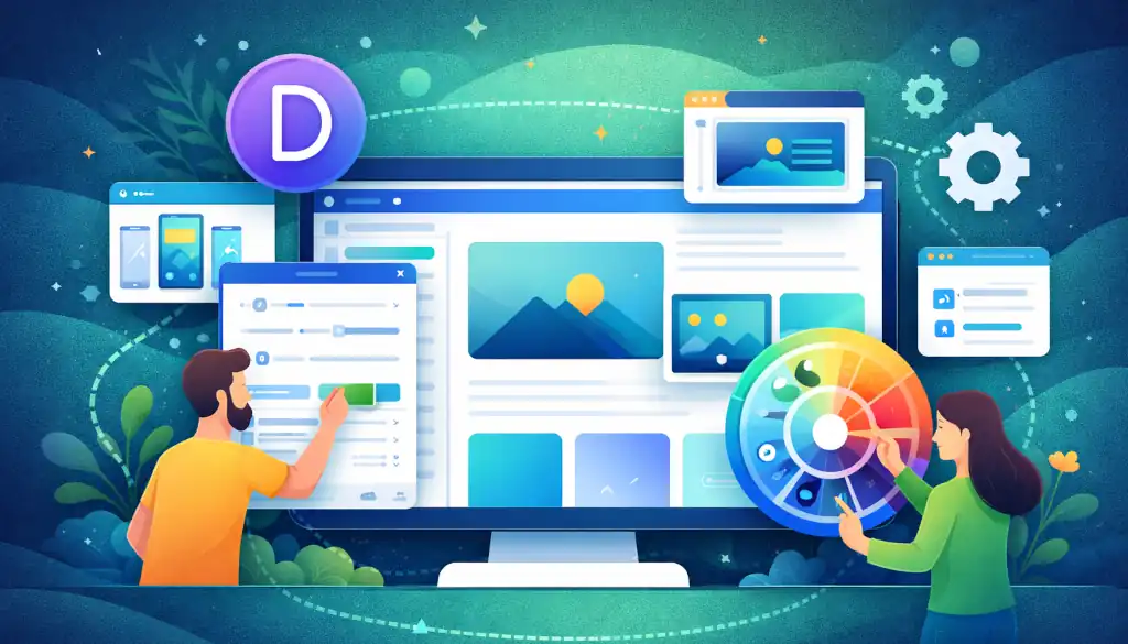 Divi 5 : Des améliorations et nouveautés très attendues ! 1 Divi 5 : Interface - PG Concept