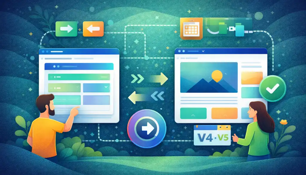 Divi 5 : Des améliorations et nouveautés très attendues ! 6 Divi 5 : Migration, compatibilité et statut de la version - PG Concept
