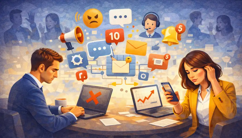 Les erreurs à éviter sur les réseaux sociaux pour promouvoir votre entreprise 6 Communauté sur les réseaux sociaux - PG Concept