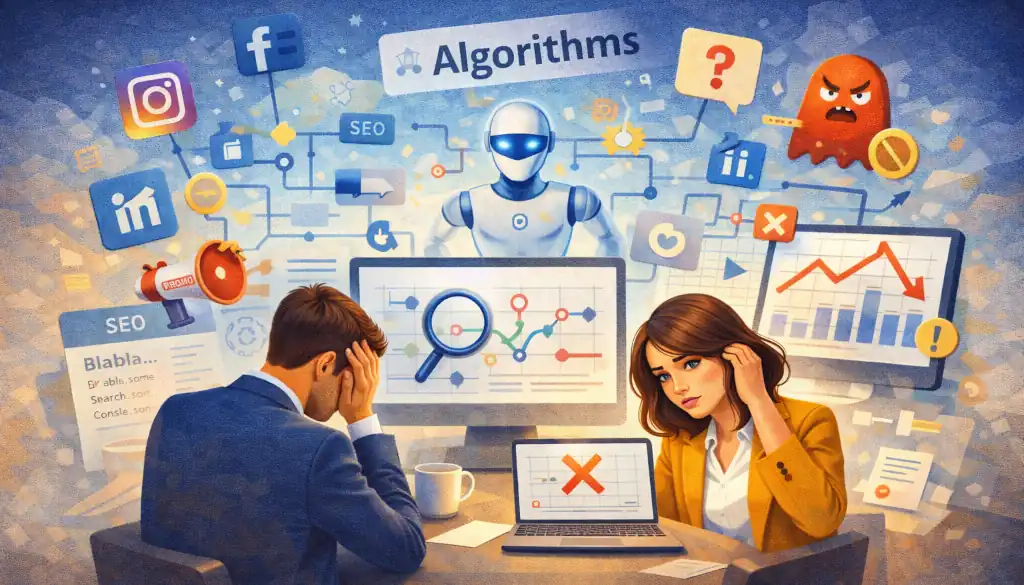 Les erreurs à éviter sur les réseaux sociaux pour promouvoir votre entreprise 5 Algorithmes et règles des réseaux sociaux - PG Concept