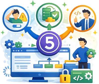 Migration Divi 5 : Selon votre situation - PG Concept