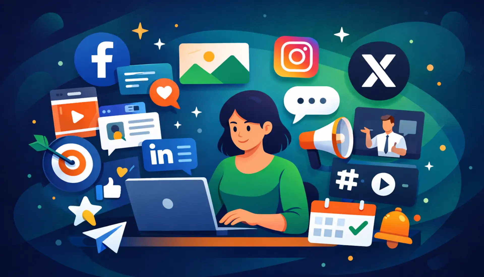 Engagement réseaux sociaux - PG Concept