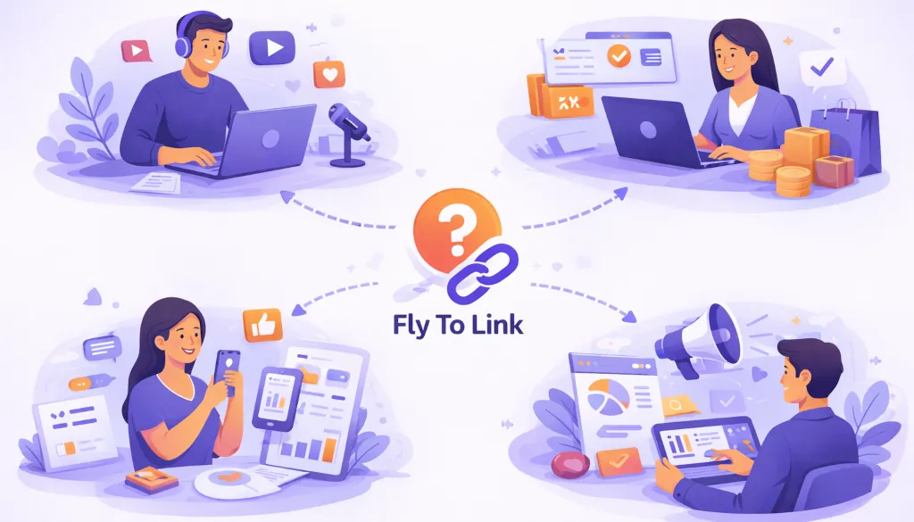 Lancement de Fly To Link, un outil de gestion de liens affiliés simple et RGPD friendly 10 A qui s'adresse Fly To Link - PG Concept