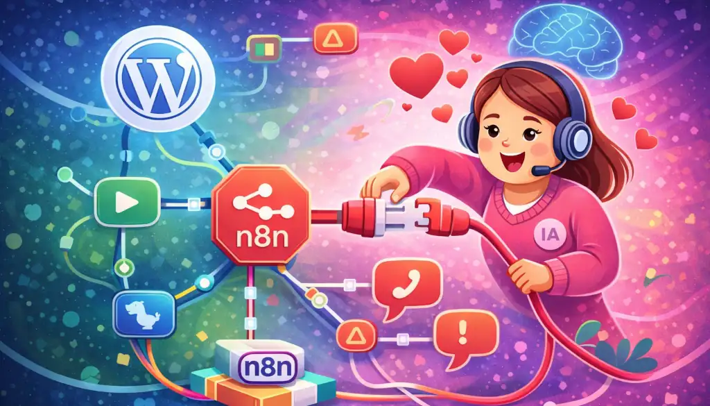 WPMom et automatisations n8n - PG Concept