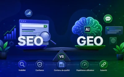 PG Concept Agence web & SEO à Auray 58 GEO vs SEO : pourquoi un bon référencement reste votre meilleur allié face à l’IA
