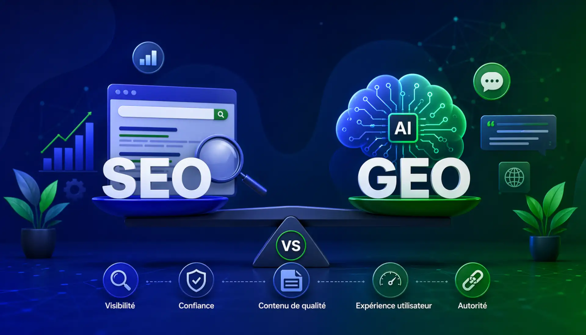 GEO vs SEO - PG Concept