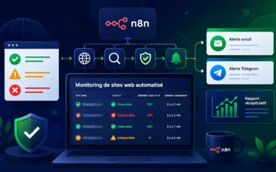 Comment j’ai créé un workflow n8n pour automatiser la surveillance de sites web