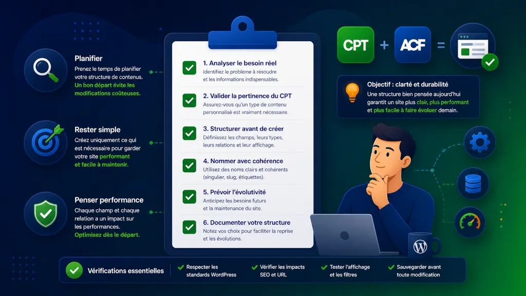 Bonnes pratiques ACF et CPT WordPress - PG Concept