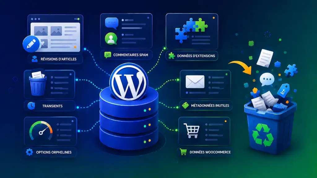 Les données inutiles dans une base de données WordPress - PG Concept