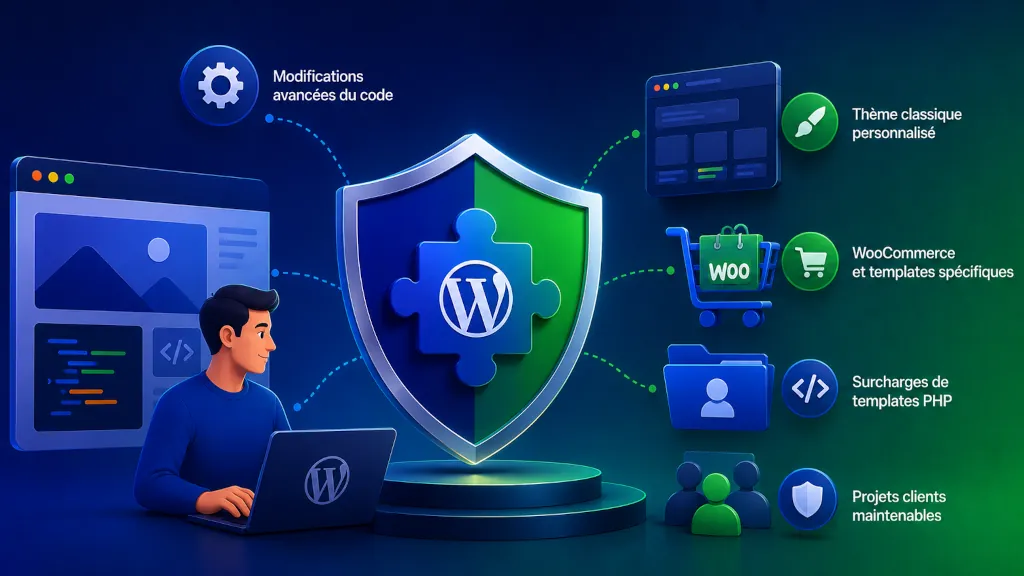 Quand un thème enfant WordPress reste recommandé - PG Concept