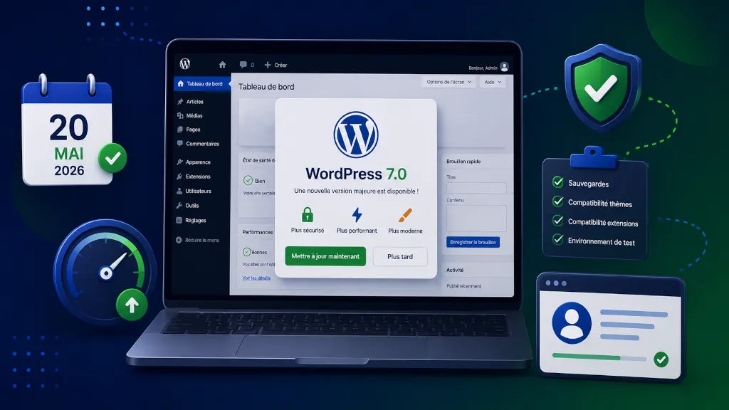 Mettre à jour vers WordPress 7.0 dès maintenant ? - PG Concept