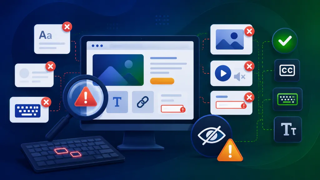 Accessibilité web : votre site est-il vraiment prêt ? 2 Erreurs fréquentes en accessibilité web - PG Concept