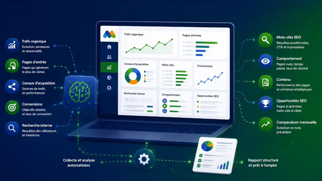 Apports de l'outil de PG Concept en analyse de rapports SEO Matomo