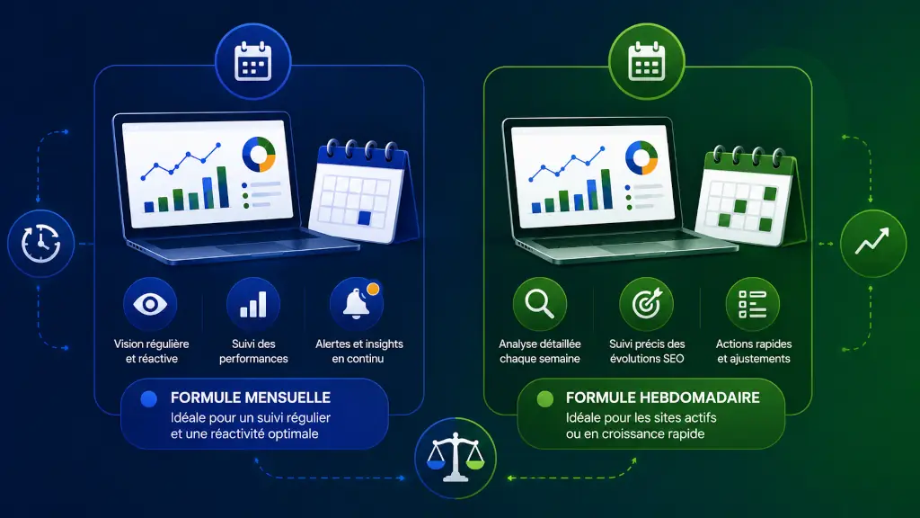 Formules de suivi de rapports SEO Matomo - PG Concept