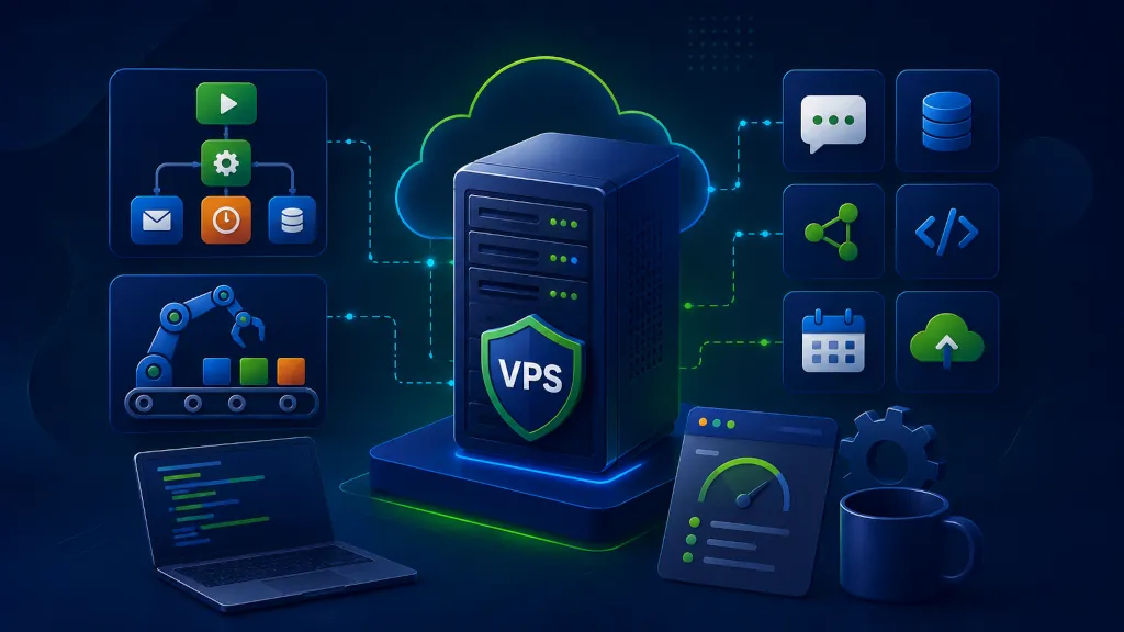 L'écosystème PG Concept : un environnement technique sur mesure 6 L'écosystème de PG Concept : Un VPS pour les automatisations et autres outils internes