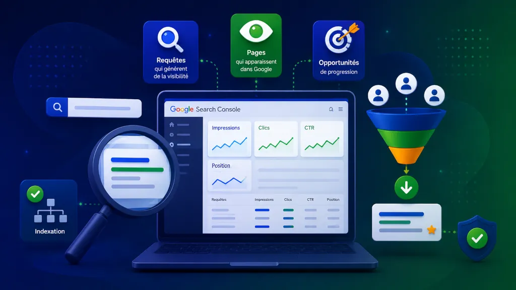 Les indicateurs essentiels de Google Search Console - PG Concept