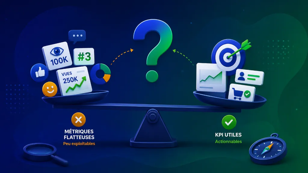 Métriques flatteuses ou KPI SEO utiles - PG Concept