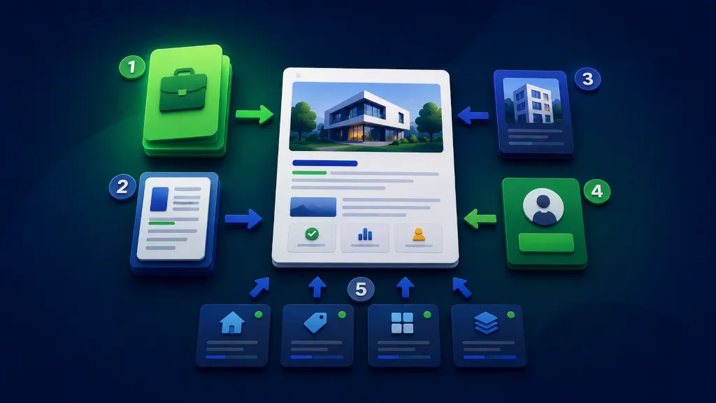 Liens prioritaires d'un portfolio SEO - PG Concept