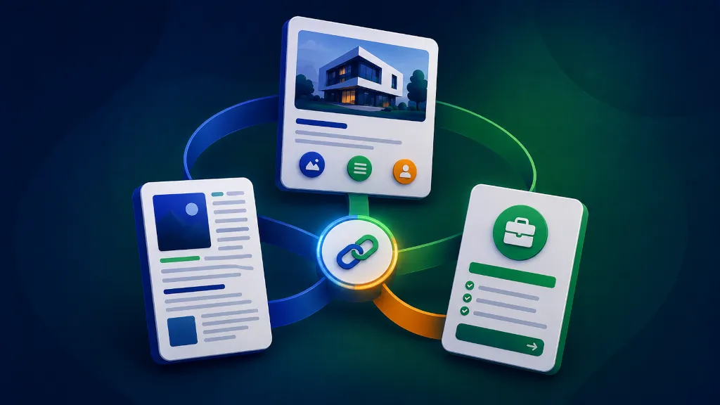 Portfolio SEO et maillage interne - PG Concept