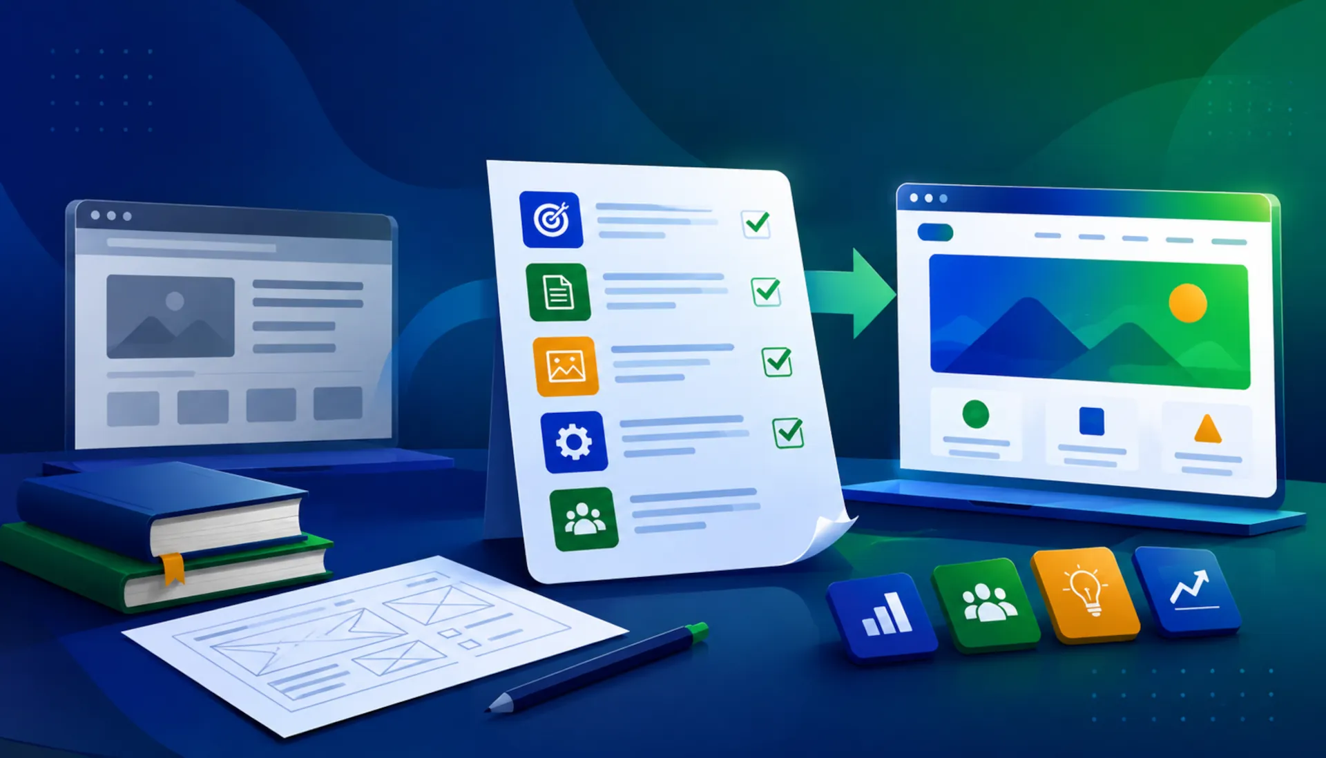 Cahier des charges pour refonte de site web - PG Concept