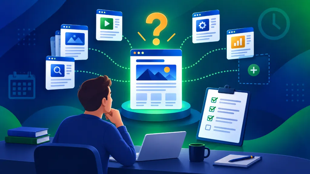 Quand créer une page pilier SEO - PG Concept